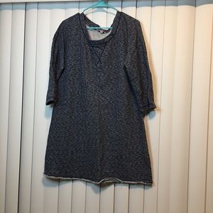 Gap women’s tunic length sweatshirt blue size XL